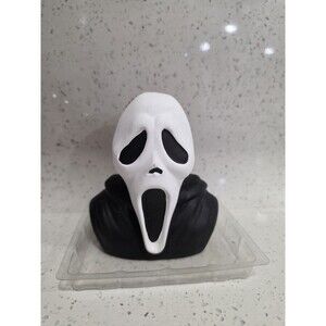 Ghost Face Chia Pet Planter Scream Horror Decor Open Box Unused